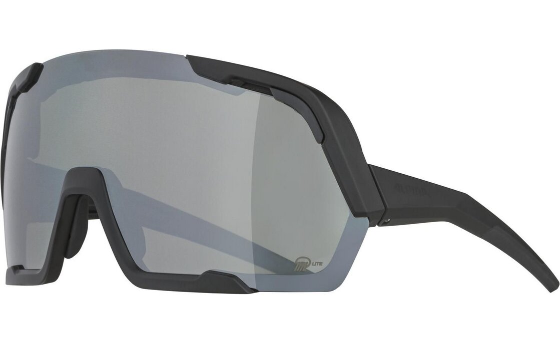 Alpina Rocket Bold Q-Lite black matt / silver mirror lens