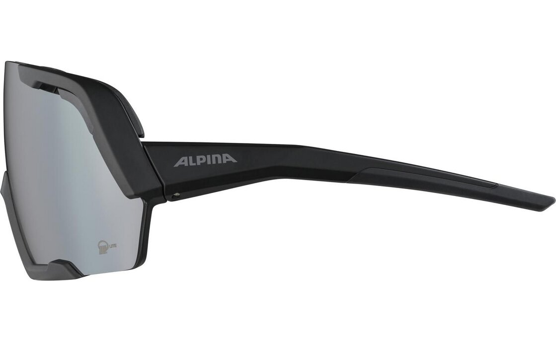 Alpina Rocket Bold Q-Lite black matt / silver mirror lens
