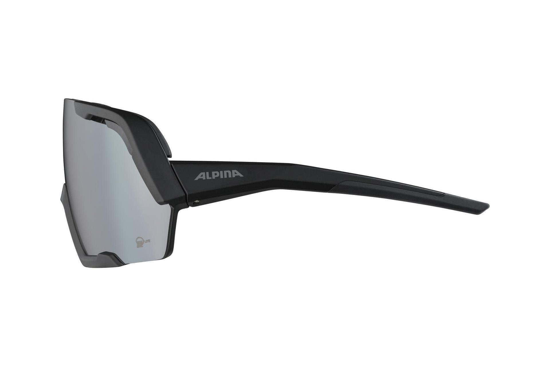 Alpina Rocket Bold Q-Lite black matt / silver mirror lens