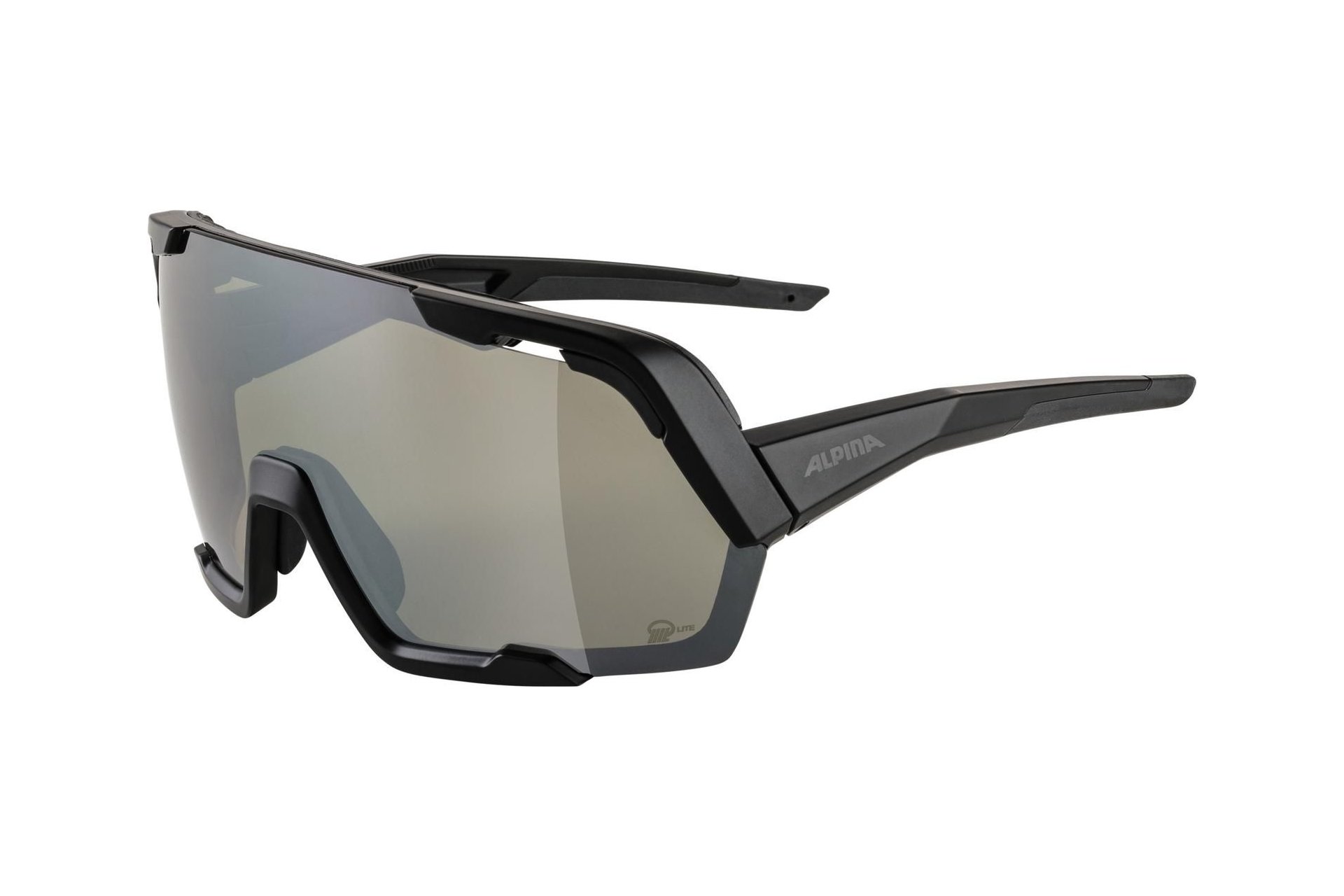 Alpina Rocket Bold Q-Lite black matt / silver mirror lens