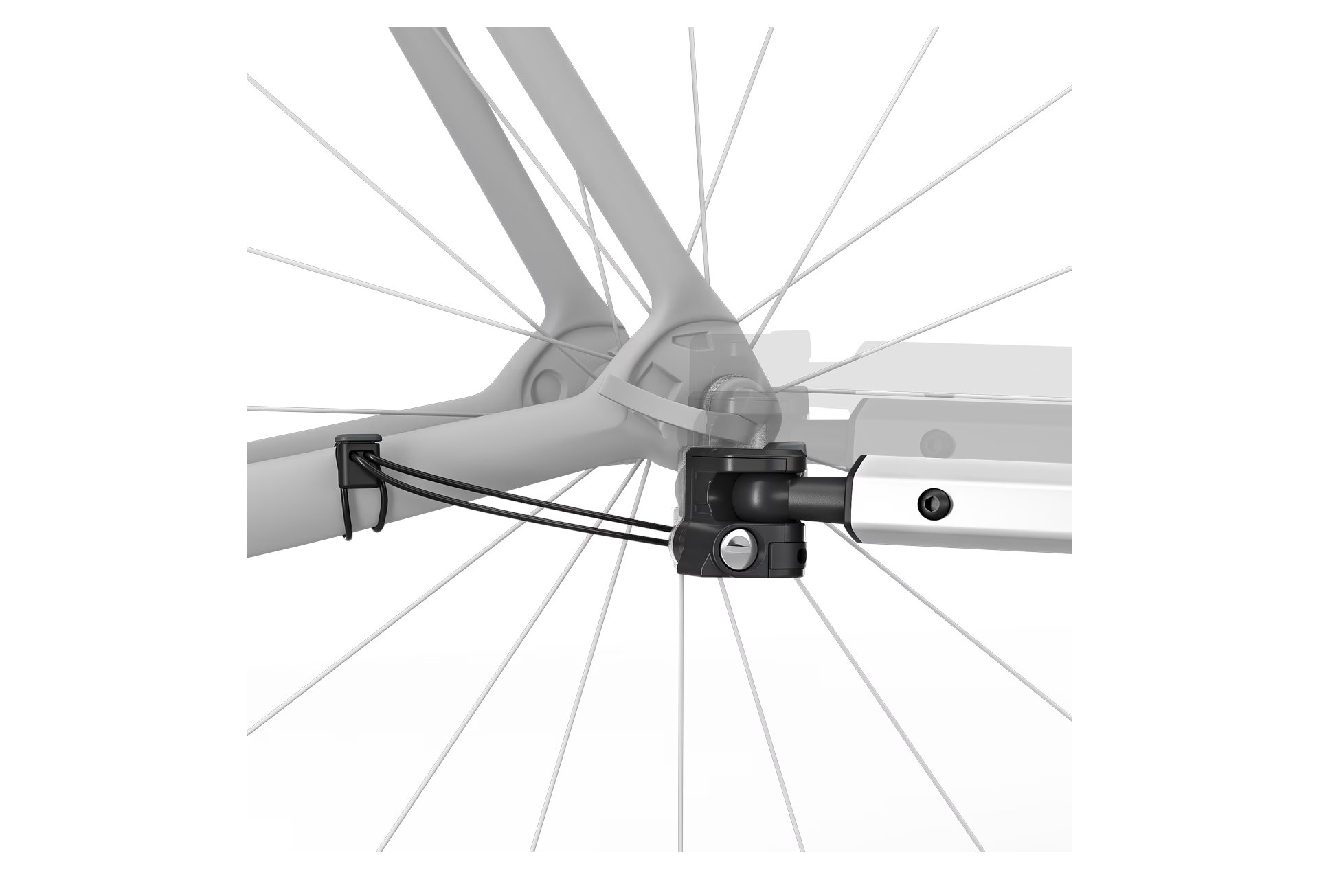 Thule Achskupplung ezHitch Plate mit Quick Release Skewer