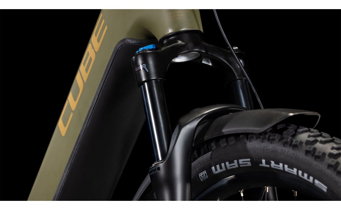 Cube Reaction Hybrid Pro 600 Allroad - 600 Wh - 27,5 Zoll - Tiefeinsteiger - 2025