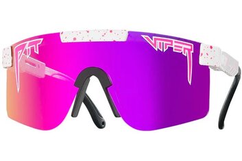 Sportbrillen - Pit Viper The Originals - LA Brights / Polarized Pink Revo Mirror