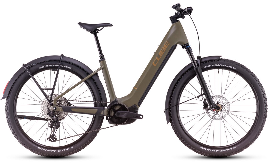 Cube Reaction Hybrid Pro 600 Allroad - 600 Wh - 27,5 Zoll - Tiefeinsteiger - 2025