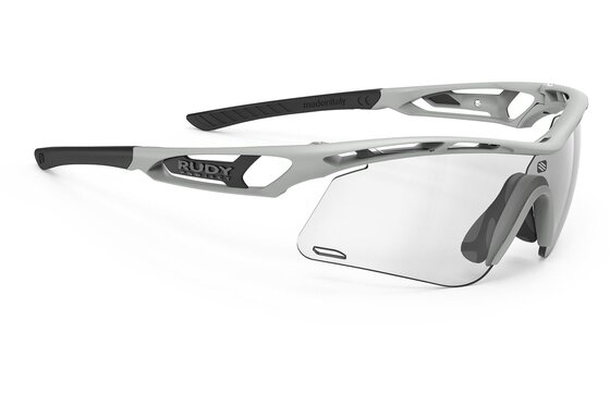 Sport-Sonnenbrillen - Rudy Project Tralyx + Slim Light Grey Matte / Impactx Photochromic 2 Lase