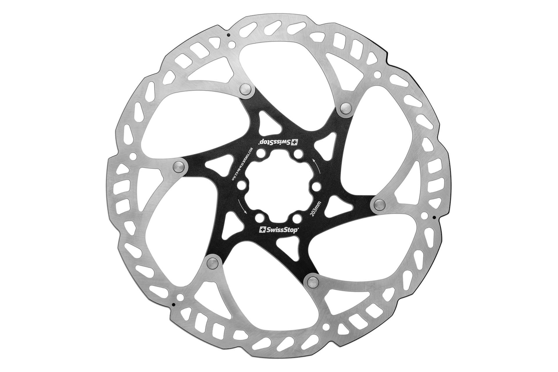 SWISSSTOP Bremsscheibe Catalyst Pro 6-Loch 203 mm