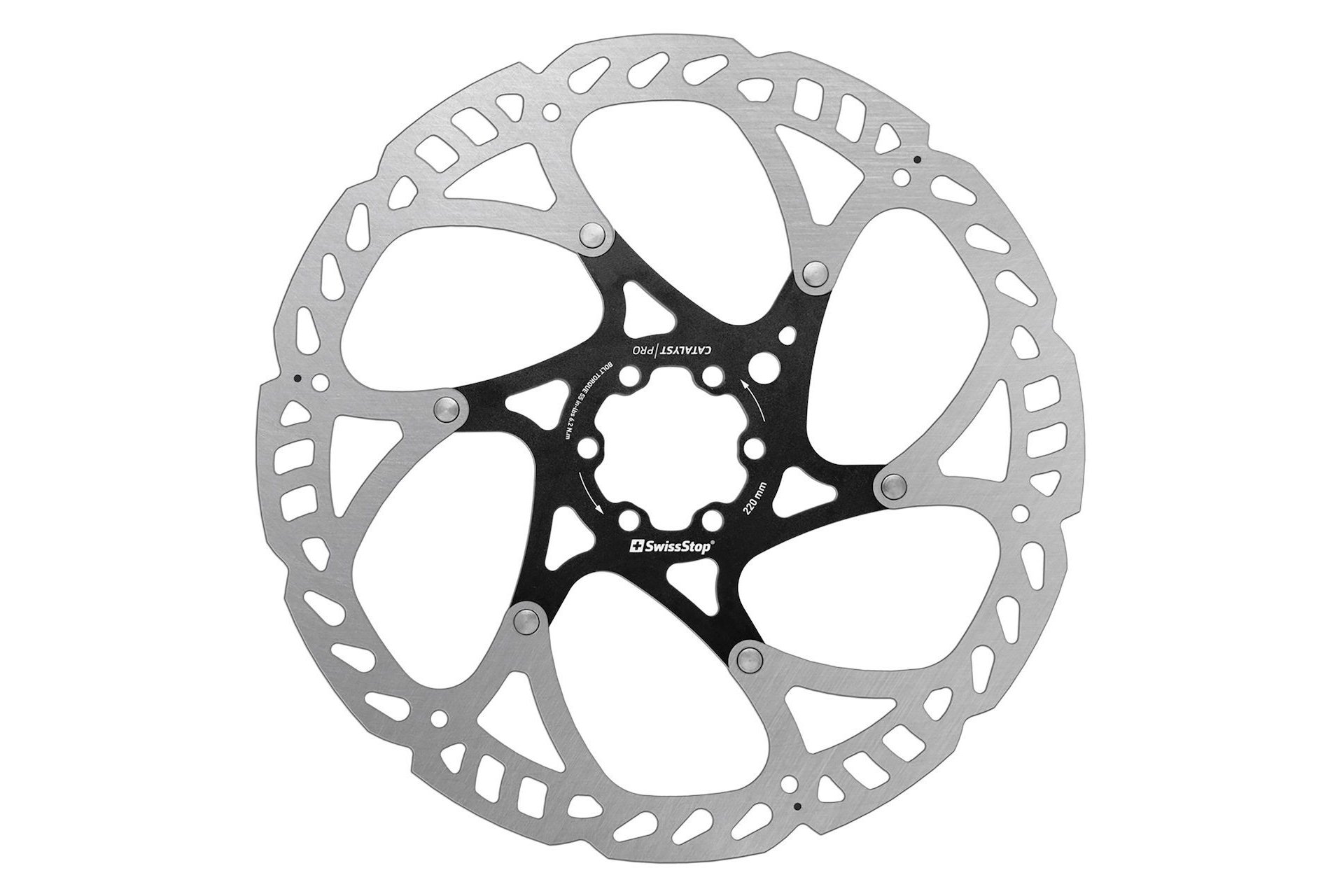SWISSSTOP Bremsscheibe Catalyst Pro 6-Loch 220 mm