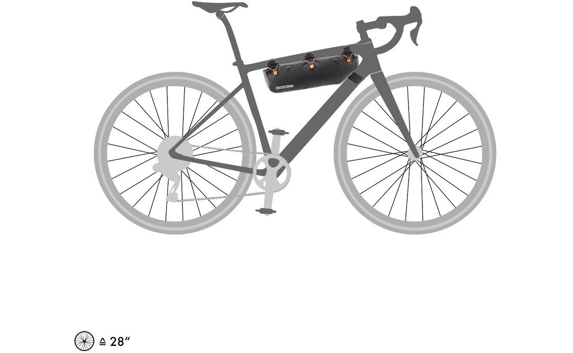 Ortlieb Frame-Pack RC Toptube Rahmentasche 3L