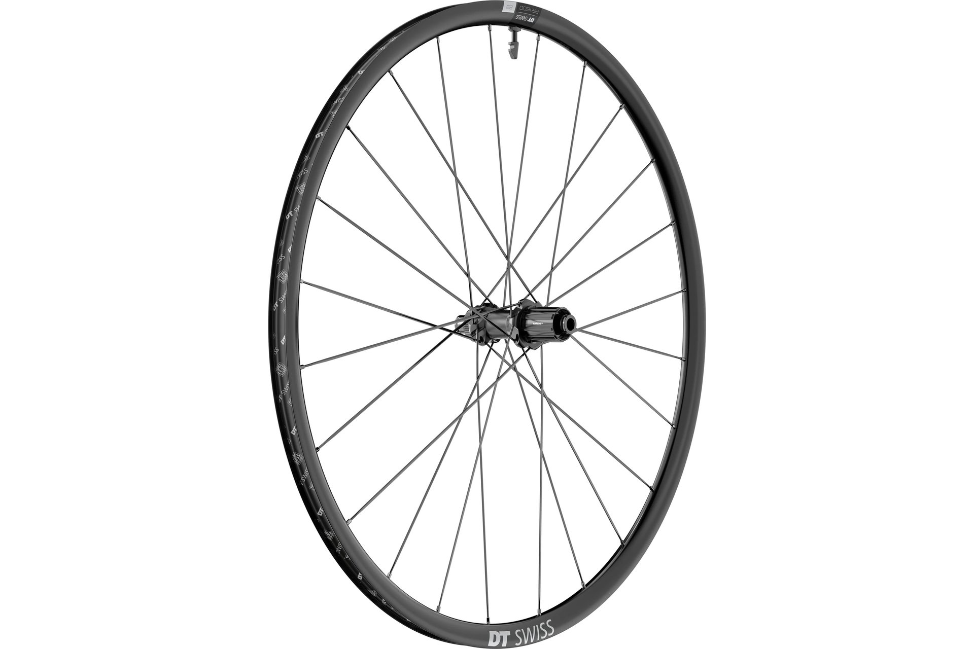 DT Swiss PR 1600 Spline 23 DB, 28"- Hinterrad, Shimano ROAD