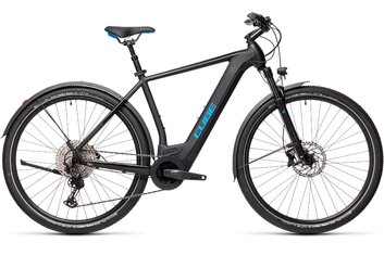E-Bike Trekking - Cube Cross Hybrid Race 625 Allroad - 625 Wh - 2021 - 28 Zoll - Diamant