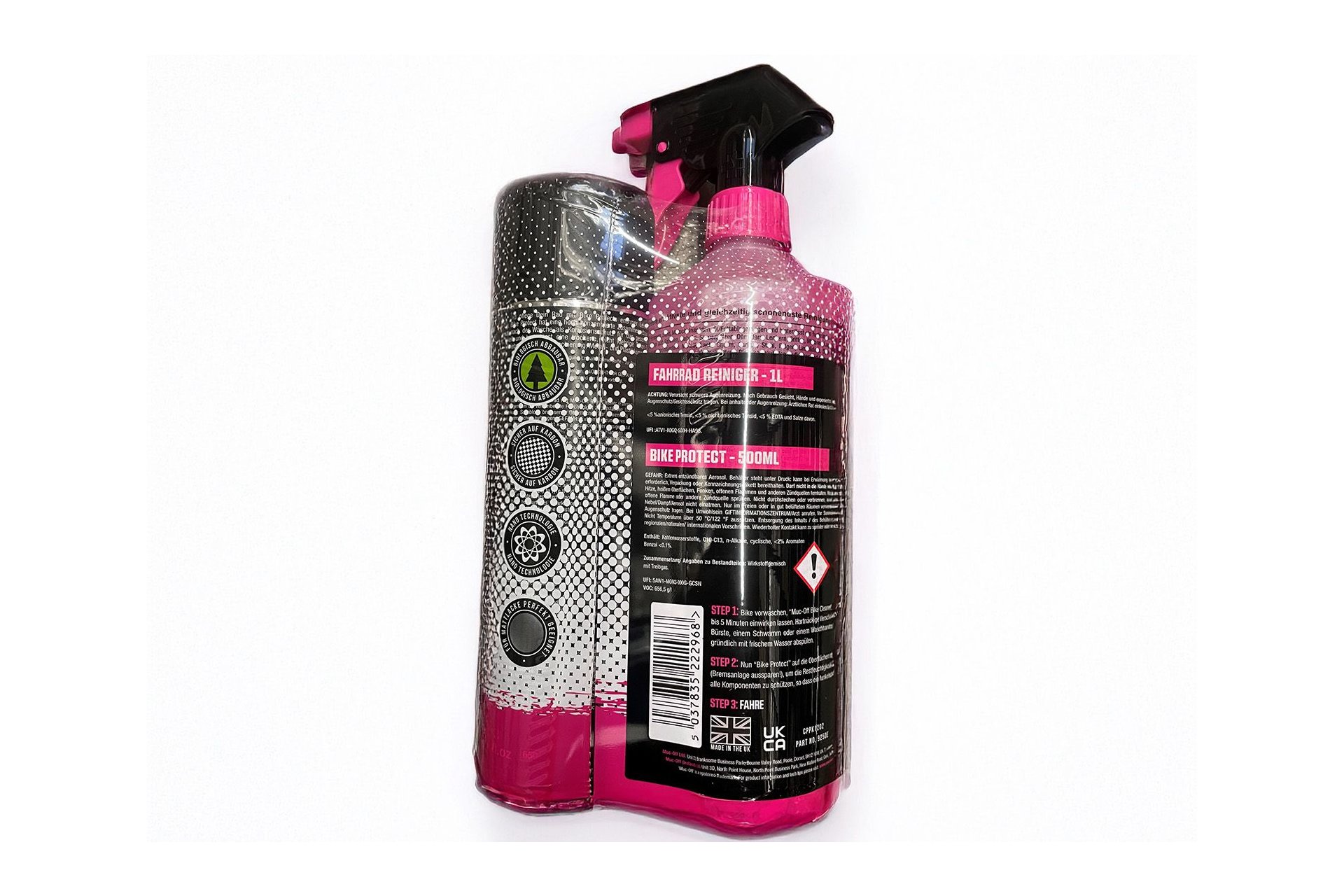 Muc-Off Fahrrad Vorteilspack, Bike Cleaner + Bike Spray