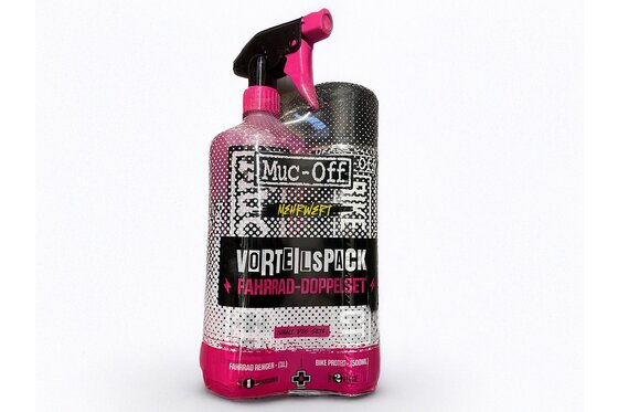 Reinigungs- & Pflegezubehör - Muc-Off Fahrrad Vorteilspack, Bike Cleaner + Bike Spray