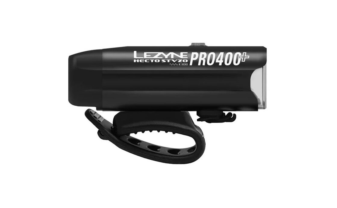 Lezyne Hecto Pro 400+ & KTV Drive Akku Beleuchtungsset StVZO