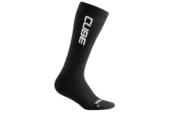 Bekleidung - Cube Socken After Race High Cut Logo