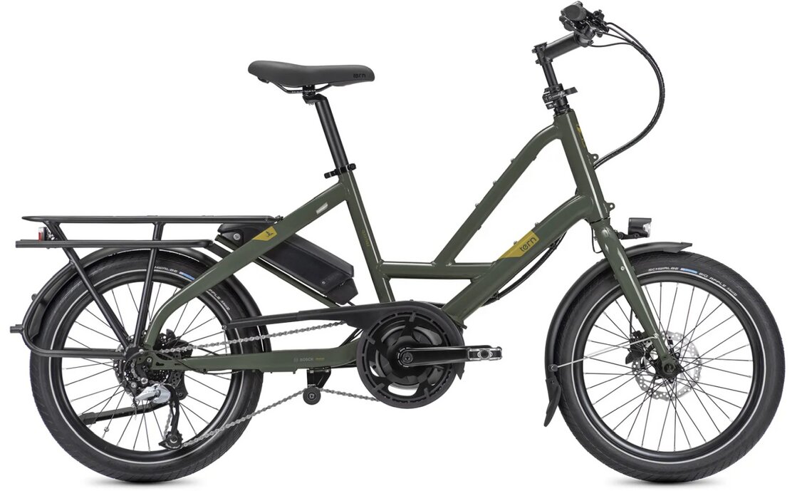 Tern Quick Haul D8 - 500 Wh - 20 Zoll - Longtail