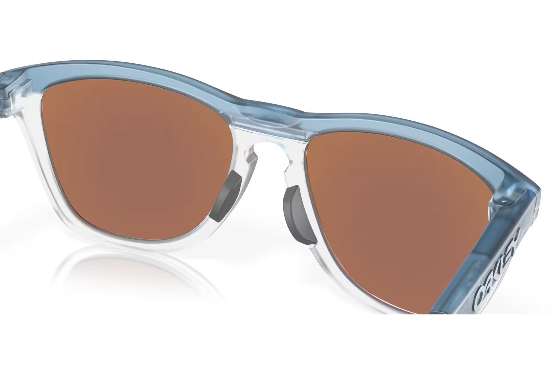 Oakley Frogskins Range Trans Stonewash/Clear/Prizm Deep Water Pol