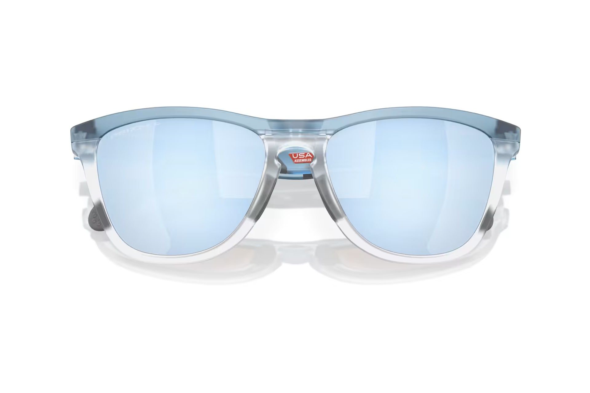 Oakley Frogskins Range Trans Stonewash/Clear/Prizm Deep Water Pol