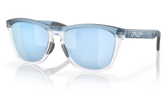 XXL Sale % - Oakley Frogskins Range Trans Stonewash/Clear/Prizm Deep Water Pol