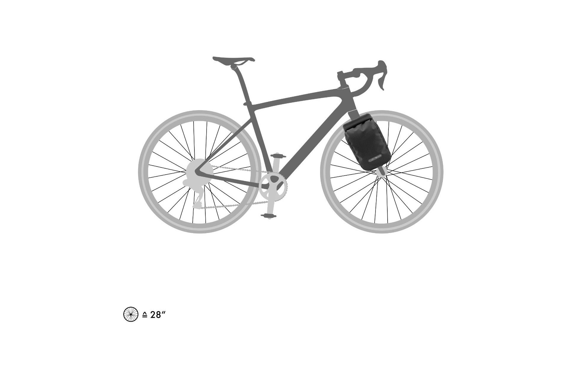 Ortlieb Fork-Pack Plus - Einzeltasche 5,8L