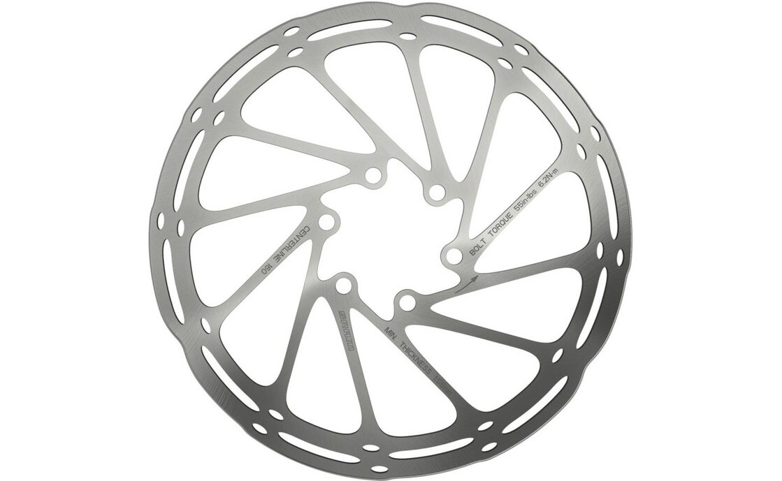 Fahrrad-Bremsscheibe Disc 6-Loch - 180 mm