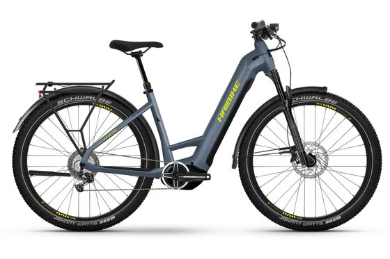 mit Beleuchtung - E-Trekkingbikes - Haibike Trekking 7.5 - 720 Wh - 27,5 Zoll - Tiefeinsteiger - 2025