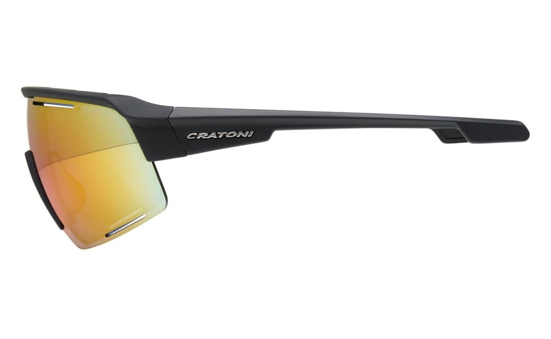 Cratoni C-Matic NXT photochromic black rubber/clear - red mirror