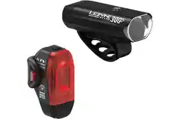 Lezyne Micro 300+ & KTV Drive Akku Beleuchtungsset StVZO