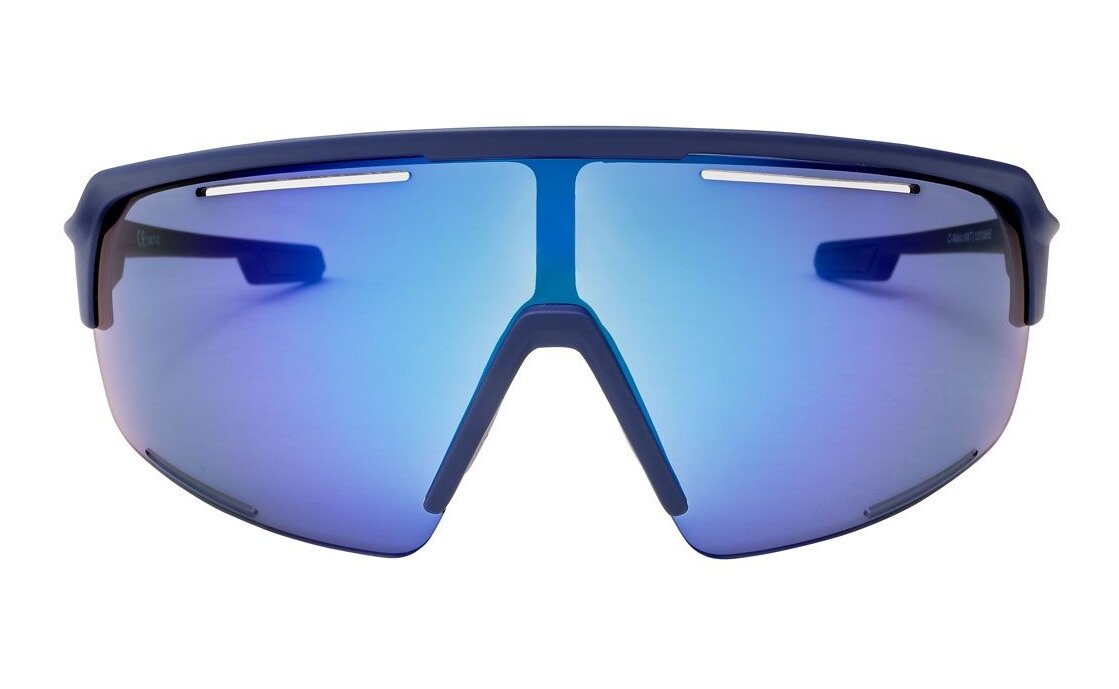 Cratoni C-Matic NXT photochromic blue rubber/clear - blue mirror