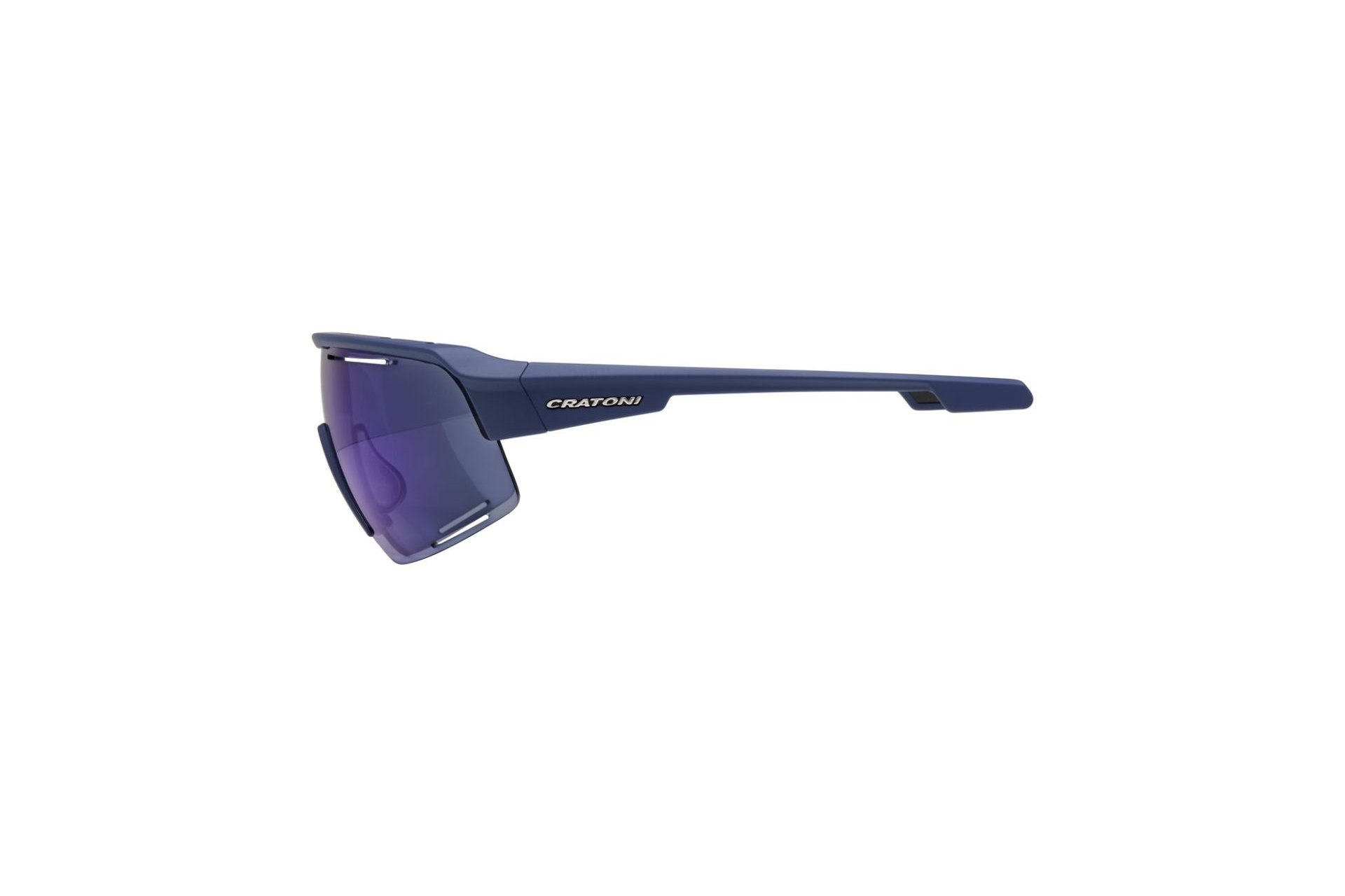 Cratoni C-Matic NXT photochromic blue rubber/clear - blue mirror