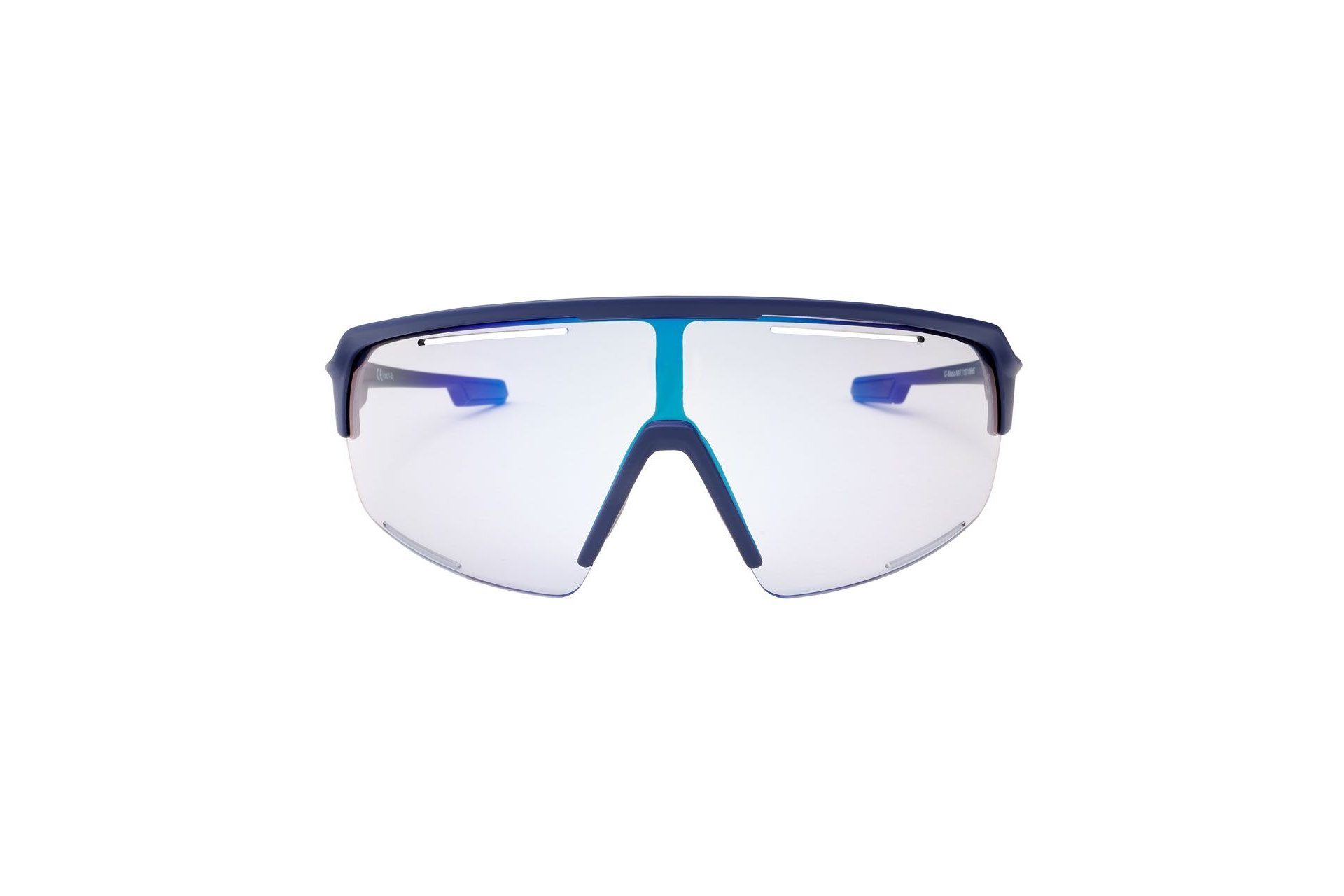 Cratoni C-Matic NXT photochromic blue rubber/clear - blue mirror