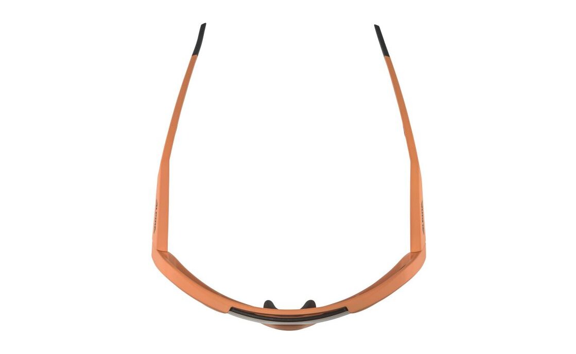Alpina Rocket Q-Lite peach matt / pink mirror lens