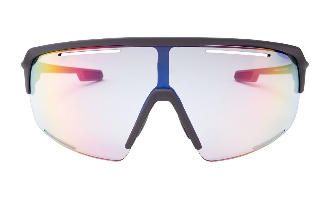 Cratoni C-Matic NXT photochromic coffee rubber/clear - plasma mirror