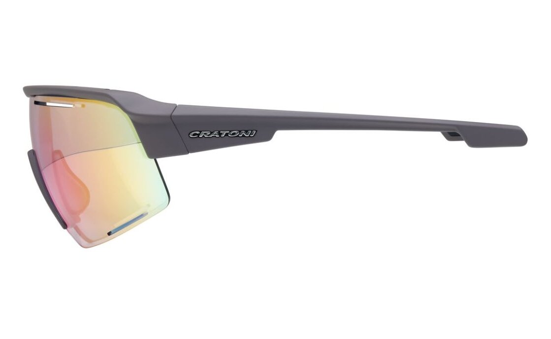 Cratoni C-Matic NXT photochromic coffee rubber/clear - plasma mirror