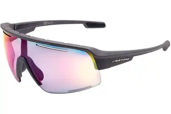 Cratoni - Cratoni C-Matic NXT photochromic coffee rubber/clear - plasma mirror