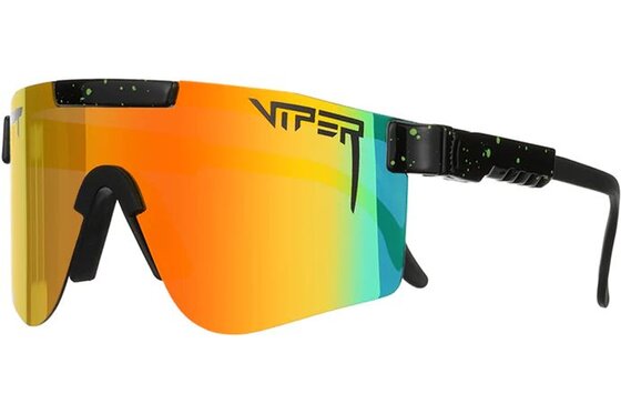 Sport-Sonnenbrillen - Pit Viper The Originals Double Wide - Monster Bull / Polarized Orange