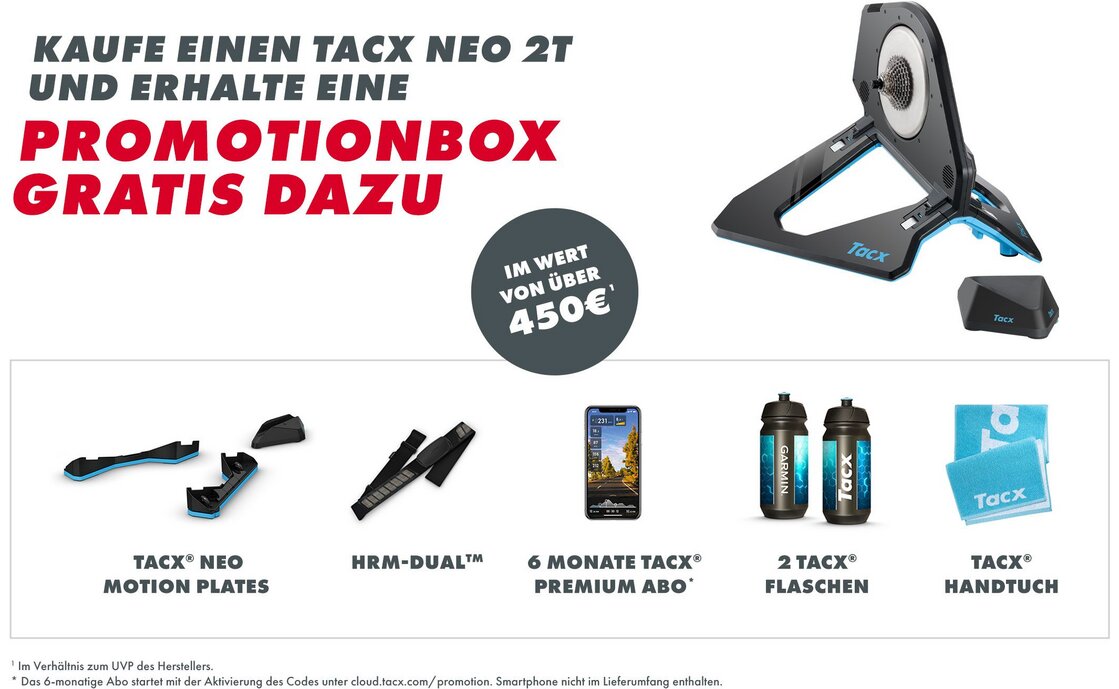 Tacx Neo 2T Promo Bundle günstig kaufen