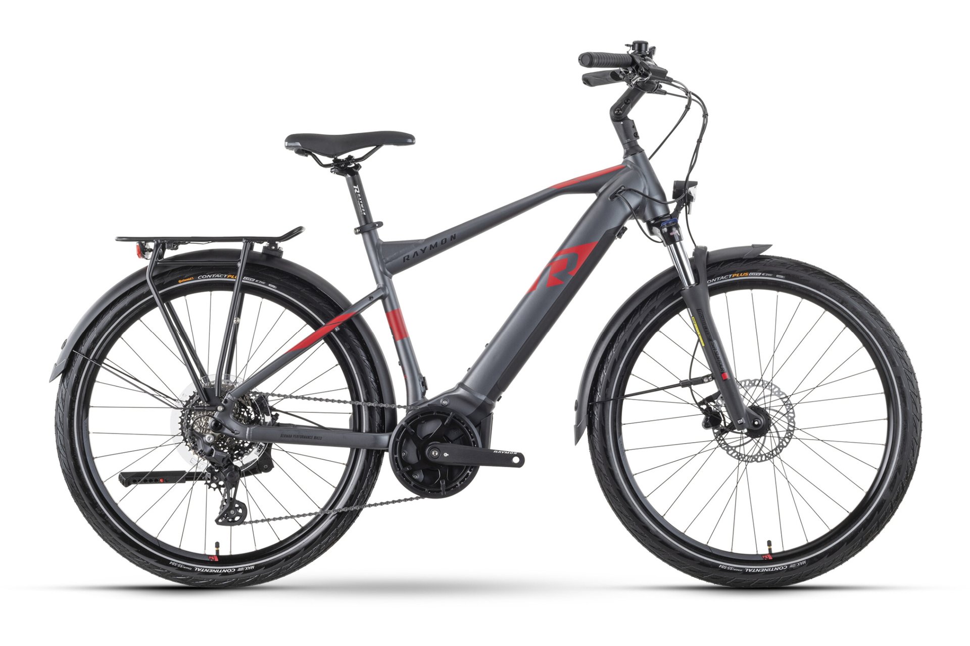 Raymon TourRay E 6.0 M350 - 630 Wh - 27,5 Zoll - Diamant - 2024