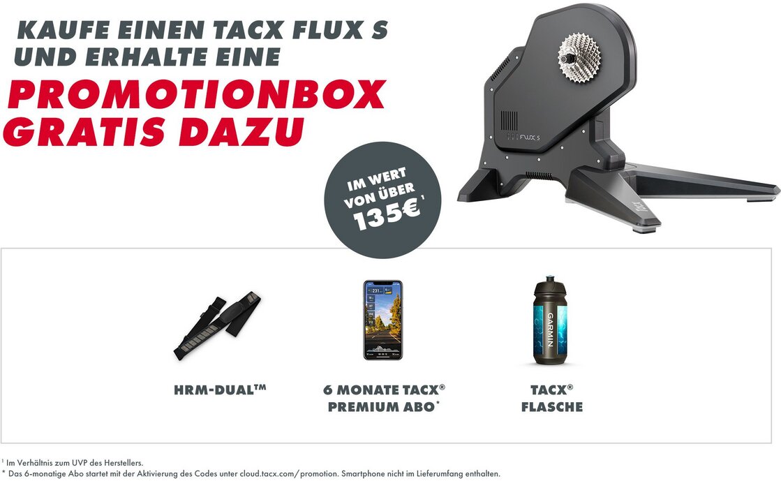 Tacx Flux S Promo Bundle