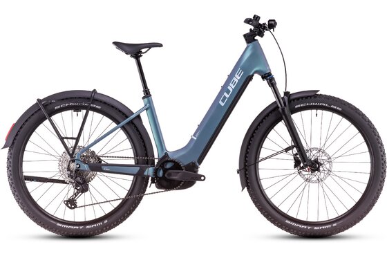E-Bike-Pedelec - Cube Reaction Hybrid Pro 600 Allroad - 600 Wh - 27,5 Zoll - Tiefeinsteiger - 2025