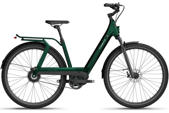 mit Beleuchtung - E-Bike City - TENWAYS AGO-T - 504 Wh - 28 Zoll - Tiefeinsteiger - 2026