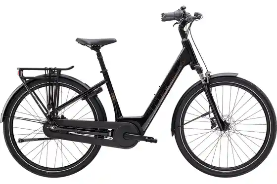 Schwarz - E-Bike-Pedelec - Trek District+ 2 Lowstep - 400 Wh - 27,5 Zoll - Tiefeinsteiger - 2026