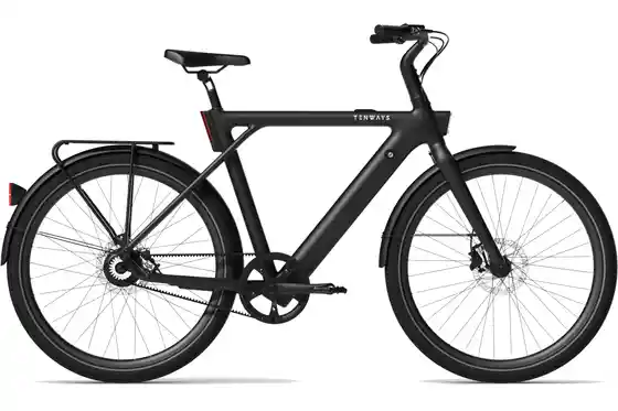 Schwarz - E-Bike-Pedelec - Tenways CGO009 - 374 Wh - 28 Zoll - Diamant - 2026
