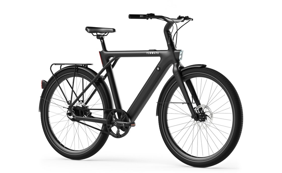 TENWAYS CGO009 - 374 Wh - 28 Zoll - Diamant - 2026