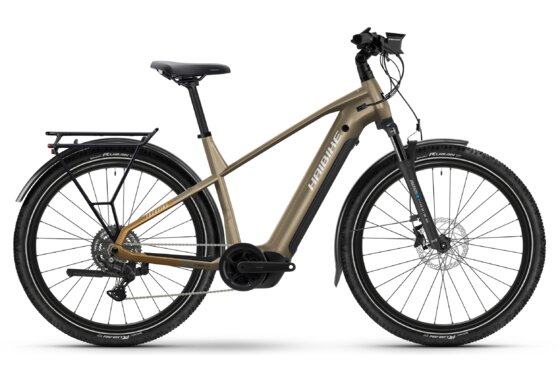 mit Beleuchtung - SUV E-Bike - Haibike Trekking 6.5 - 600 Wh - 27,5 Zoll - Diamant - 2026