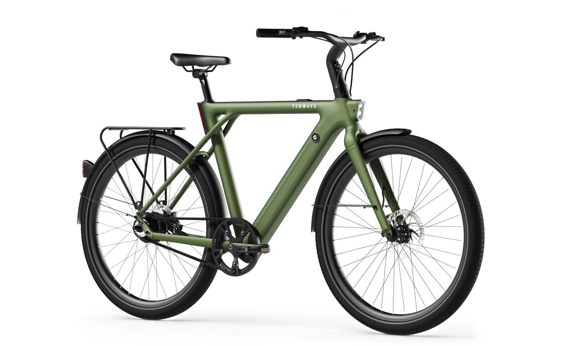 TENWAYS CGO009 - 374 Wh - 28 Zoll - Diamant - 2026