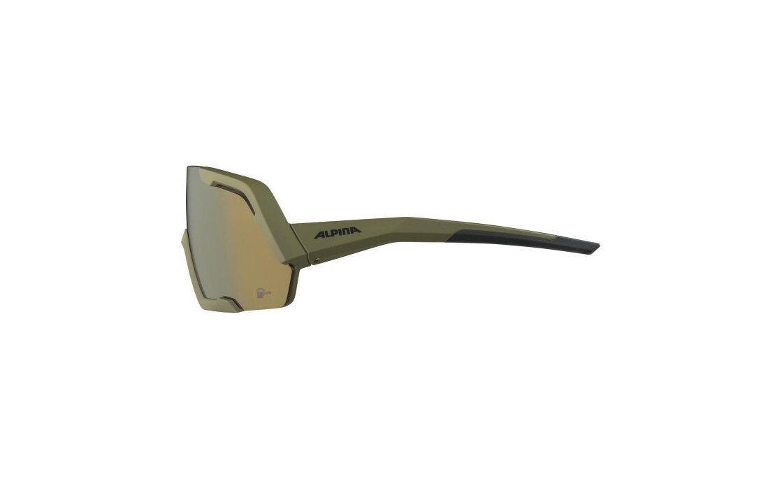 Alpina Rocket Q-Lite olive matt / bronce mirror lens