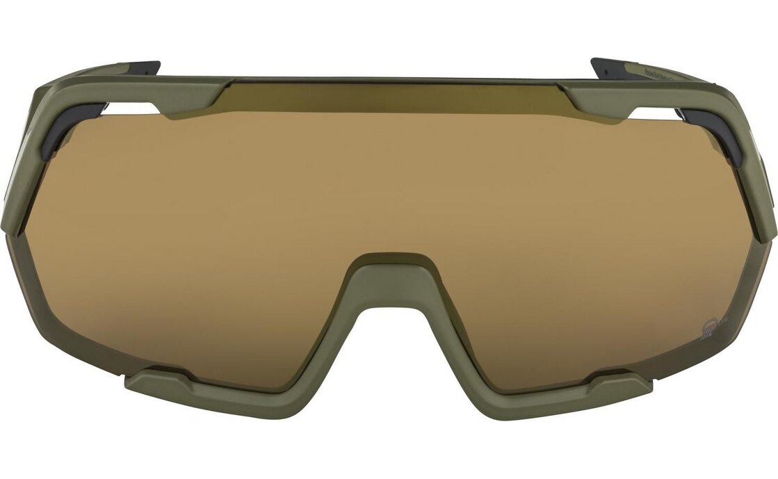 Alpina Rocket Bold Q-Lite olive matt / bronce mirror lens