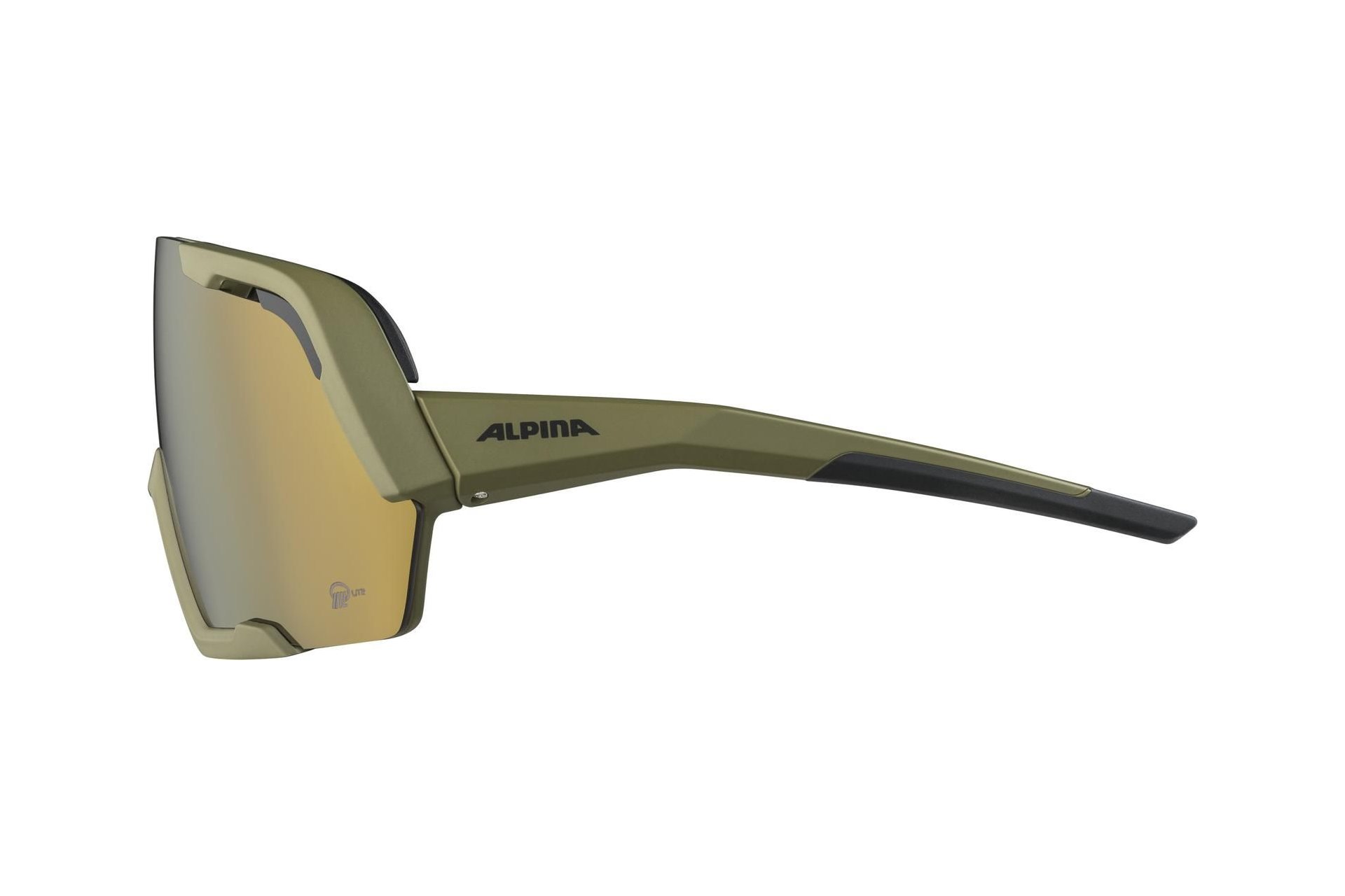 Alpina Rocket Bold Q-Lite olive matt / bronce mirror lens
