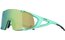Alpina Hawkeye S Q-Lite turquoise matt / green mirror lens