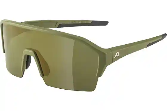 Alpina - Alpina Ram HR Q-Lite olive matt / gold mirror lens